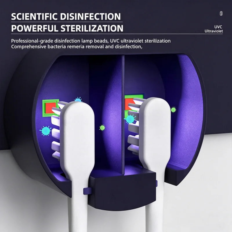 Compact Travel Toothbrush Sanitizer