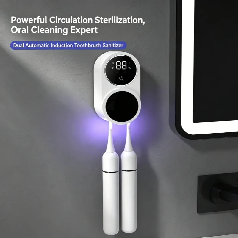 Compact Travel Toothbrush Sanitizer