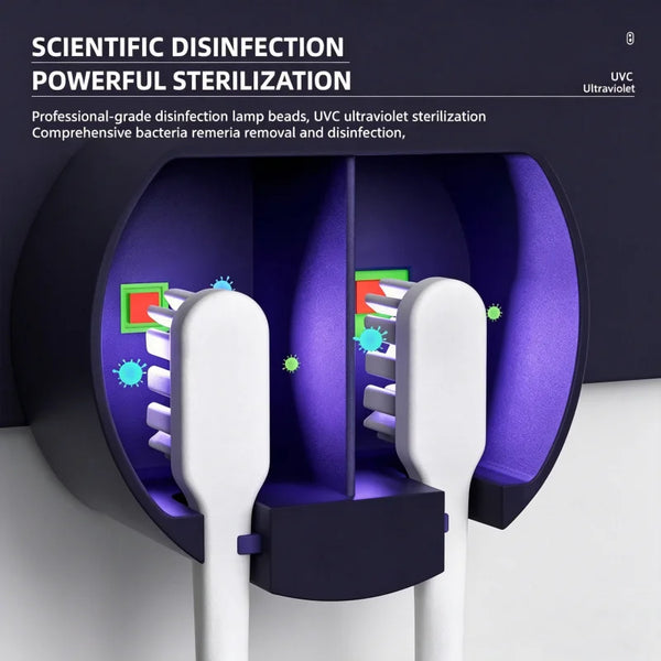 Compact Travel Toothbrush Sanitizer